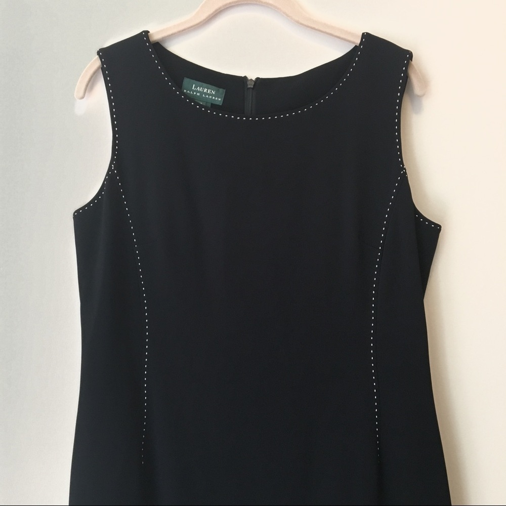 Ralph Lauren Black Sheath Dress - Picture 2 of 6